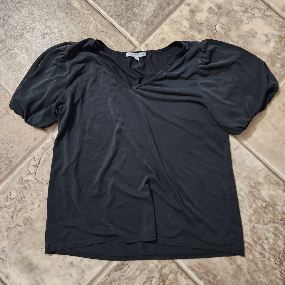 Green envelope large tee